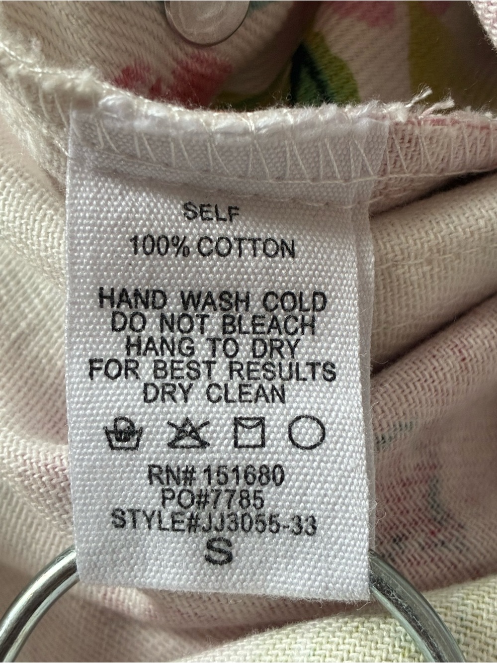 Storia Pink Rose 100% Cotton Overalls. Size Small. - Picture 9 of 16